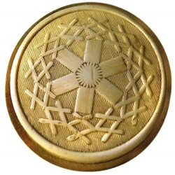 1-1 Face designs - Pattern - Radial design - French Ivory (1-1/2")